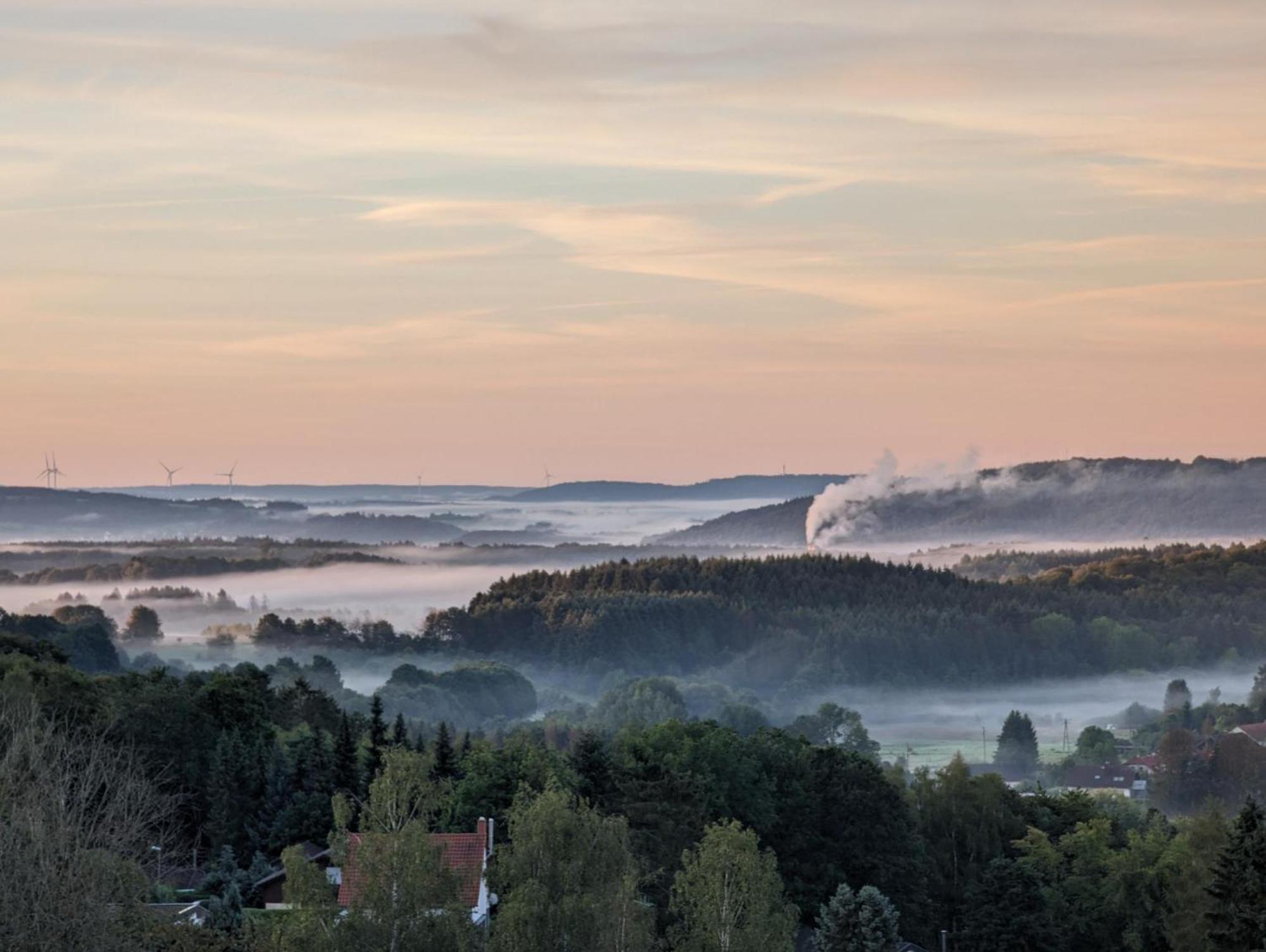 Вилла Sonnige Aussicht Лосхайм Экстерьер фото